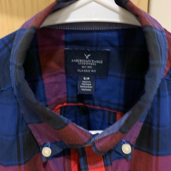 AE Plaid Button-Down - Picture 3 of 3